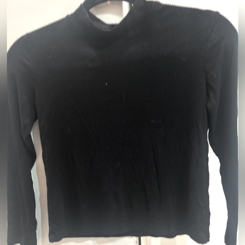 💫Girl’s Casual Slim Fit Basc Crop Top